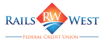 Rails West Federal Credit Union Logo